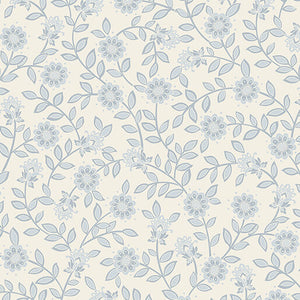 Benartex 100% Cotton Field Floral By The 1/2 Yard 108" Backing