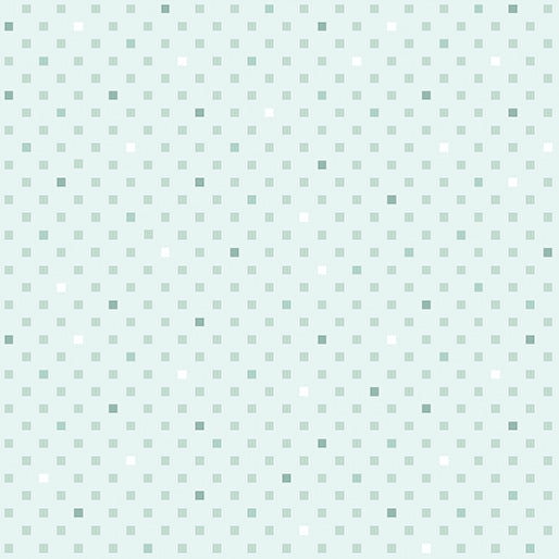 Dazzle Dot 2 By Christa Watson By The 1/2 Yard Dazzling Squares Light Teal