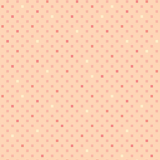 Dazzle Dot 2 By Christa Watson By The 1/2 Yard Dazzling Squares Light Peach