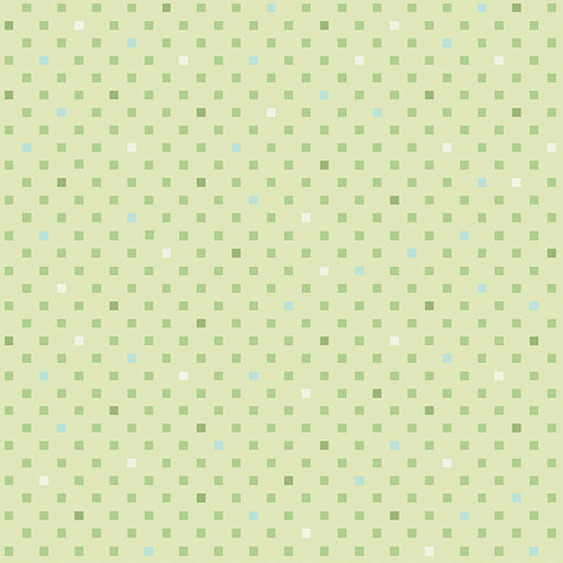 Dazzle Dot 2 By Christa Watson By The 1/2 Yard Dazzling Squares Light Green