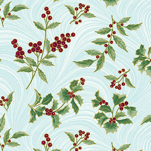 Holly & Waves Aqua