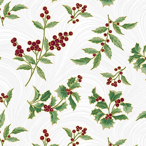 Holly & Waves White