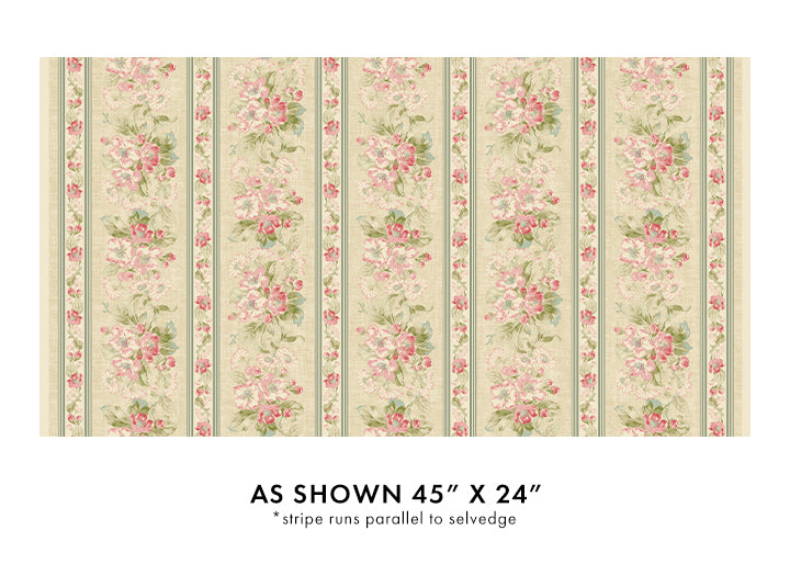 Apple Blossom Stripe Natural