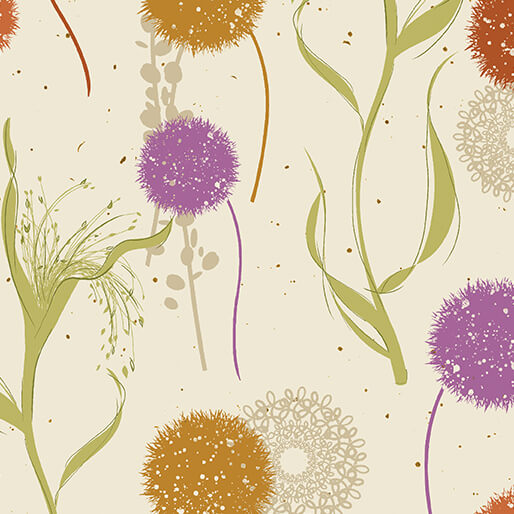 Wishing Field Orange/Multi