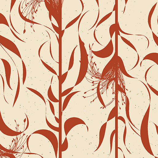Broomcorn Orange/Natural