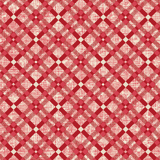 AUGUST PREORDER -- Winter Tartan Red
