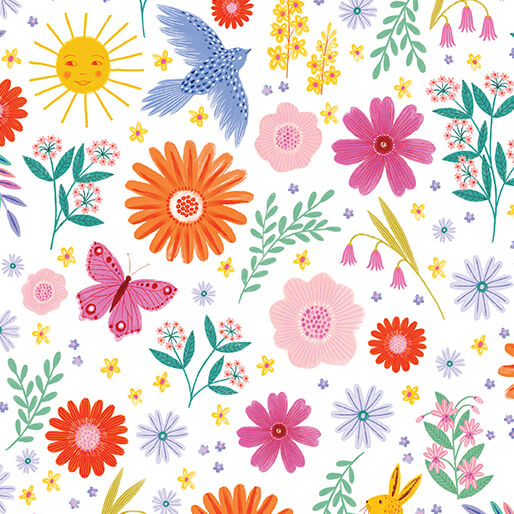 JANUARY PREORDER -- Nature's Song White Multi