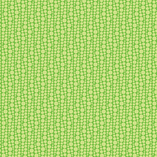 Transparency Watercolors MODERN QUILT STUDIO By The 1/2 Yard Bubbles Lime