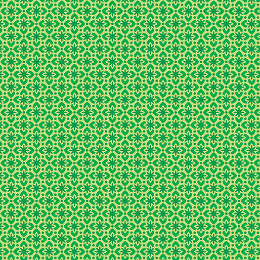 Transparency Watercolors MODERN QUILT STUDIO By The 1/2 Yard Spritz Shamrock