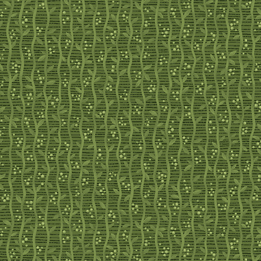 Nancy Halvorsen Autumn Breeze By The 1/2 Yard Harvest Stripe Green