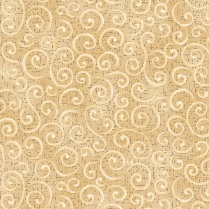 Nancy Halvorsen Autumn Breeze By The 1/2 Yard Swirling Winds Toast
