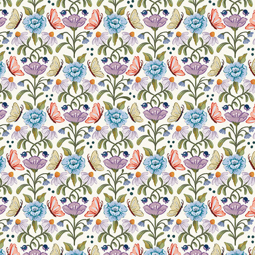 JANUARY PREORDER -- Fairytale Meadow Light Blue/Multi