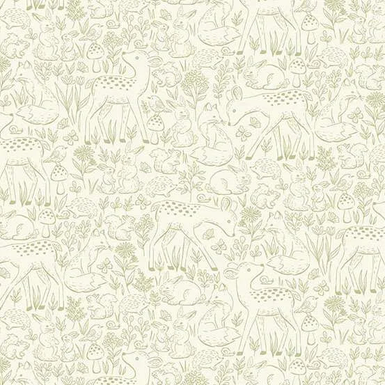 Etched Green
