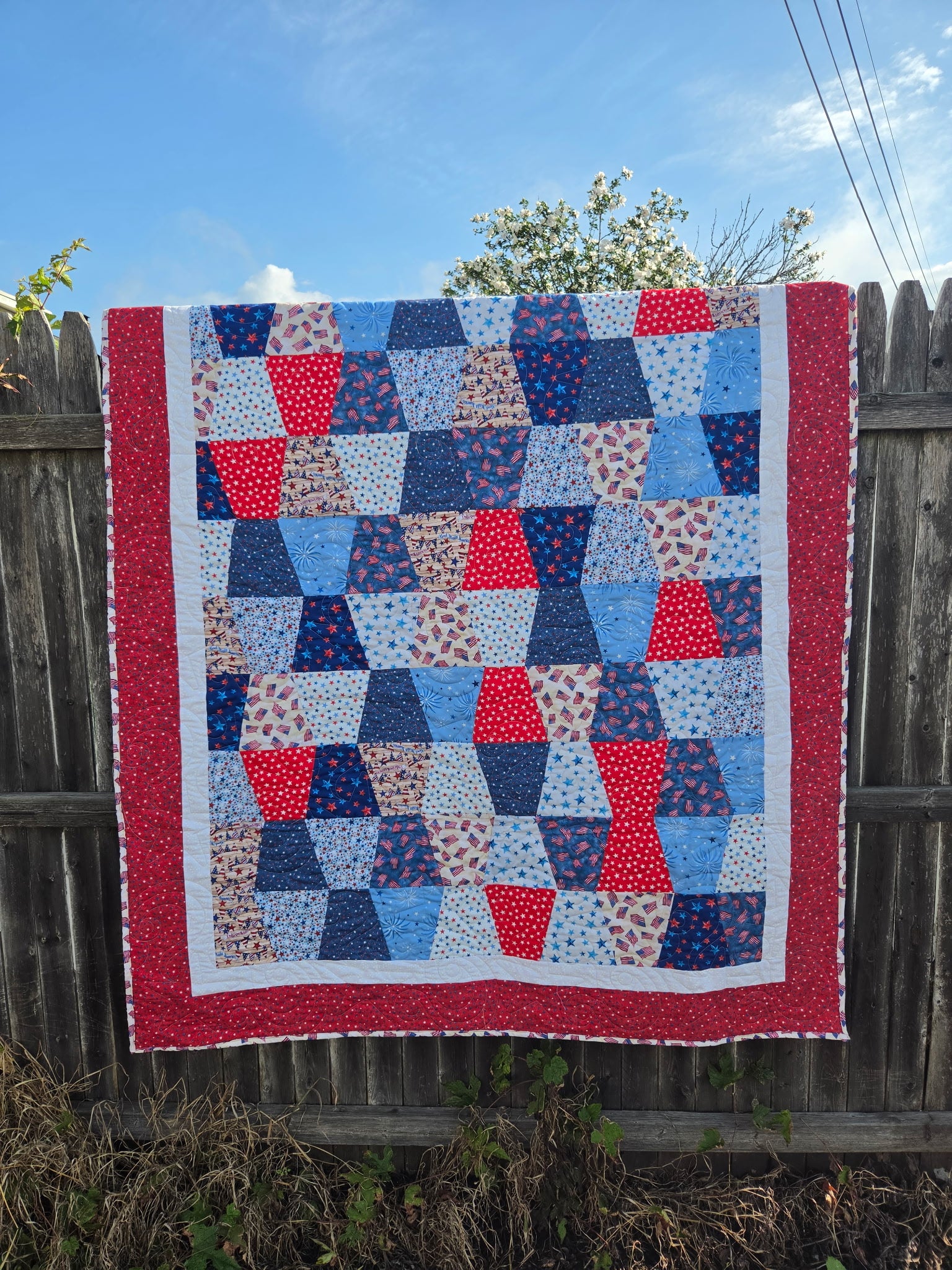 Red White & Blue Tumbler Kit 54x70