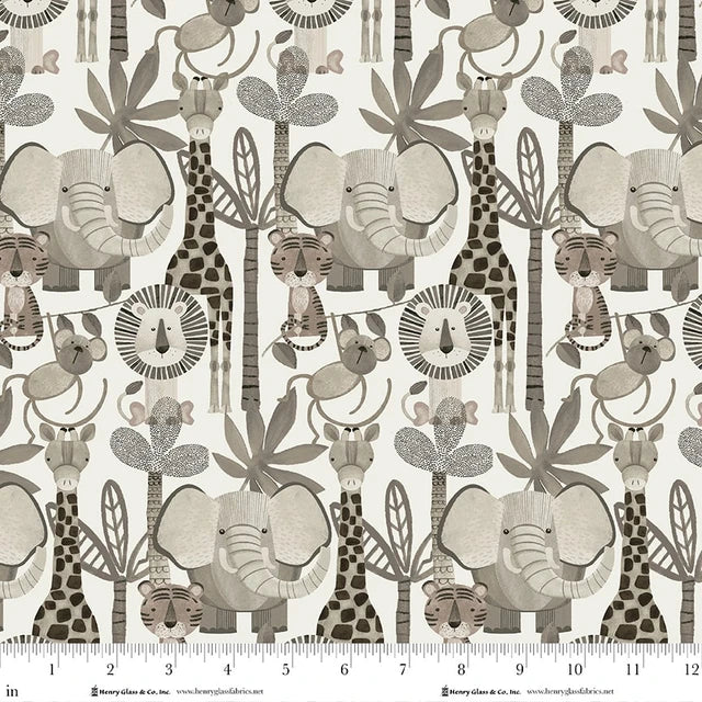 Jungle Romp Fat Quarter Bundle 9 Fabrics