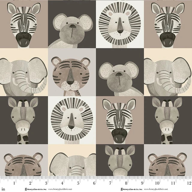 Jungle Romp Fat Quarter Bundle 9 Fabrics