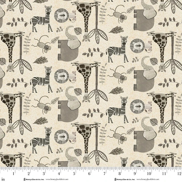 Jungle Romp Fat Quarter Bundle 9 Fabrics