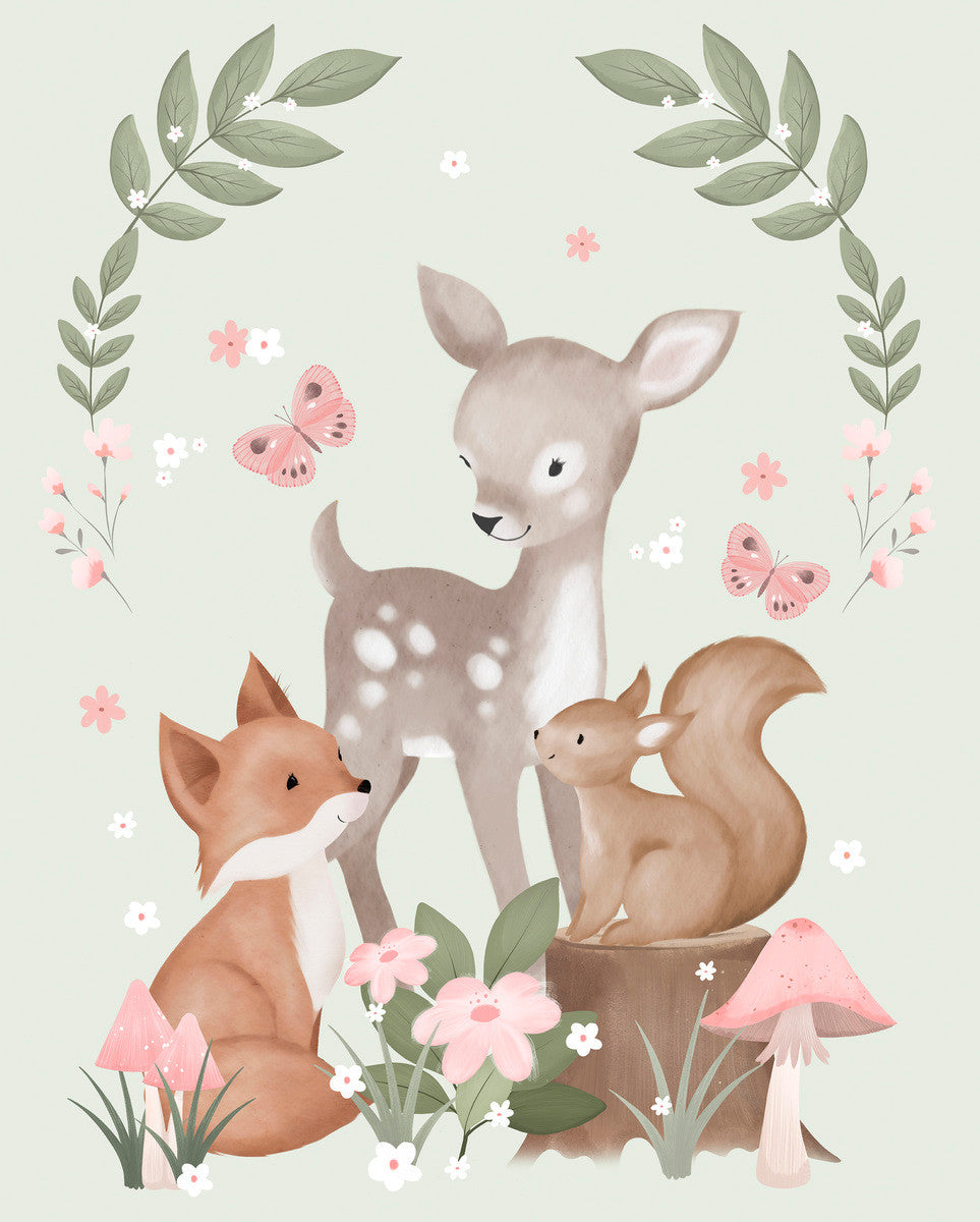 Pre Order Ships In July Sweet Woodland Panel