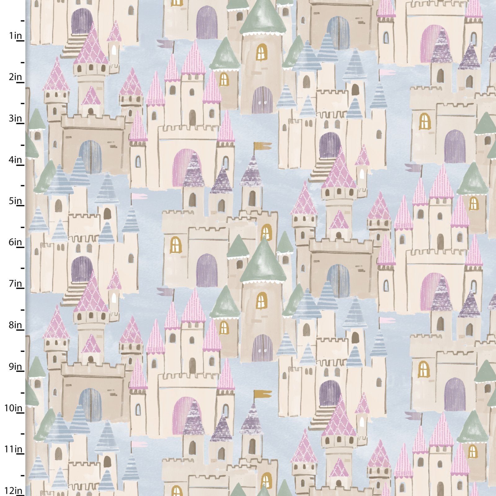Enchanting Flannel Fat Quarter Bundle 5 Fabrics