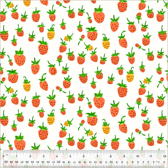 Pre Order Ships In June By The 1/2 Yard Studio Edit by Heather Ross Windham Fabrics Strawberries