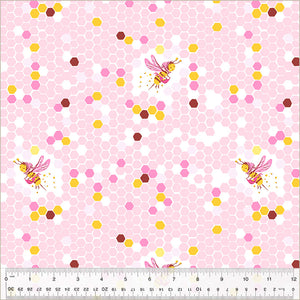 Pre Order Ships In June By The 1/2 Yard Studio Edit by Heather Ross Windham Fabrics Hex Bee