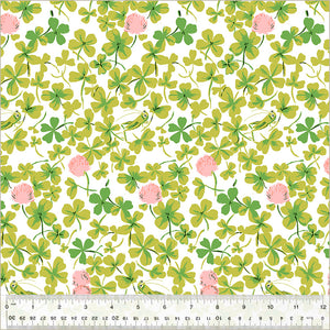 Pre Order Ships In June By The 1/2 Yard Studio Edit by Heather Ross Windham Fabrics Cricket Clover