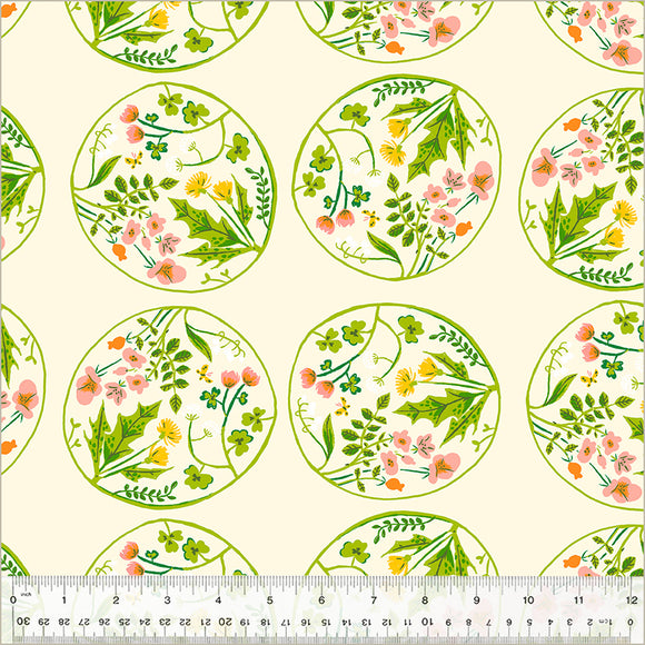 Pre Order Ships In June By The 1/2 Yard Studio Edit by Heather Ross Windham Fabrics Floral Wreaths