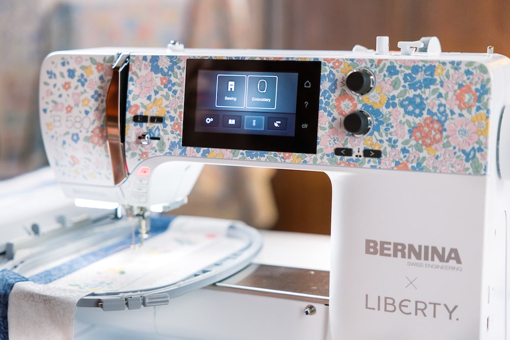 BERNINA 580 Liberty Edition Sewing & Embroidery Machine