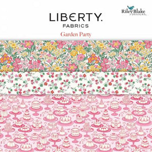 Riley Blake Liberty Of London Fabrics FABRICS  5" Squares Garden Party Picnic Trifle