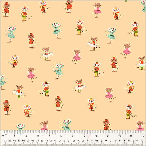 Pre Order Ships In June By The 1/2 Yard Studio Edit by Heather Ross Windham Fabrics Nutcracker Mice