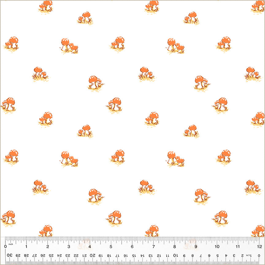 Heather Ross  Fabrics Mushrooms