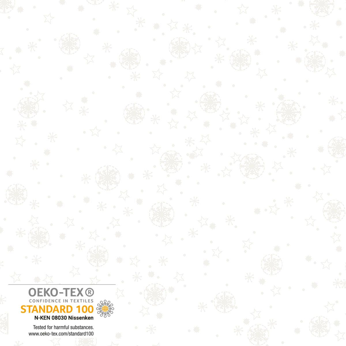 Frosty S-Star By The 1/2 Yard
