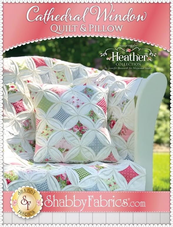 Cathedral Window Quilt & Pillow Pattern