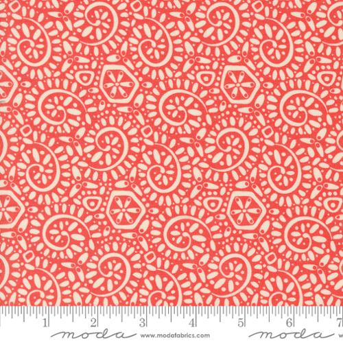Pre Order Ships In September Moda Fabrics By Kate Spain Tango By The 1/2 Yard Canto Tangerine