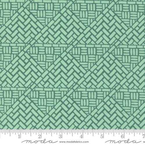 Pre Order Ships In September Moda Fabrics By Kate Spain Tango By The 1/2 Yard Mosaic Pistachio