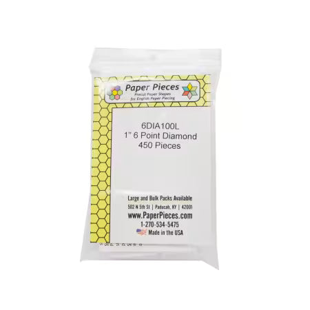 Paper Piece Diamond Pack 1in 450pc EPP