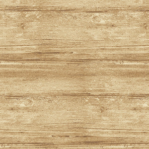 Benartex Washed Wood By the 1/2 Yard Natural