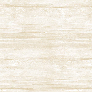 Benartex Washed Wood By the 1/2 Yard Whitewashed