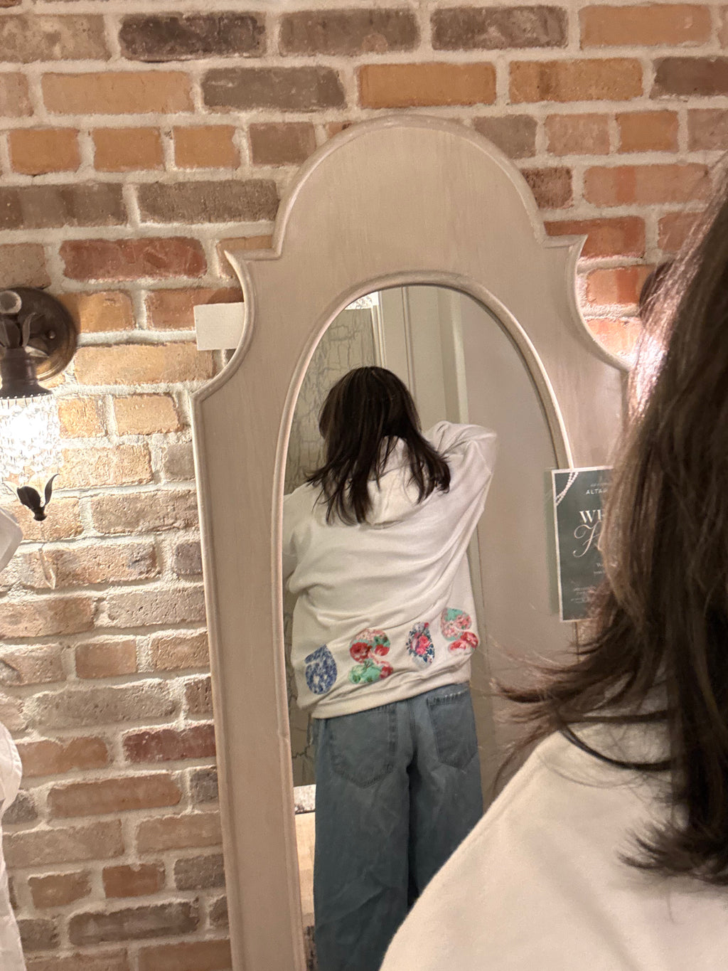 05/16/2026 Applique Custom Sweatshirt Class 10-2