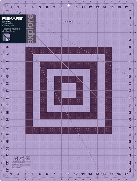 Fiskars 2-Sided Cutting Mat 18in x 24in