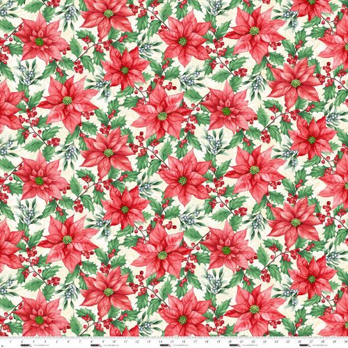 Blooms Of The Holidays Fat Quarter Bundle 10 Pieces