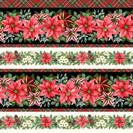 Blooms Of The Holidays Fat Quarter Bundle 10 Pieces
