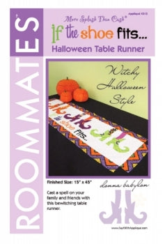 Roommates If The Shoe Fits Table Runner Pattern