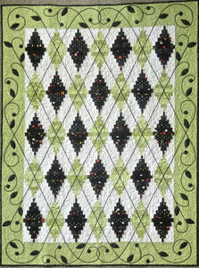 Argyle Avenue Quilt Pattern 51x67"