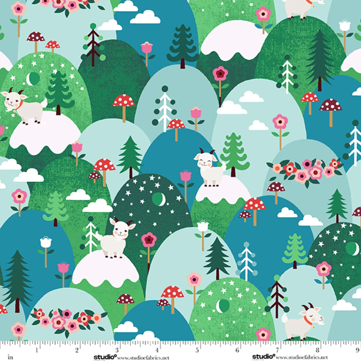 Pre Order Ships In October The G.O.A.T. Fat Quarter Bundle 10 Fabrics