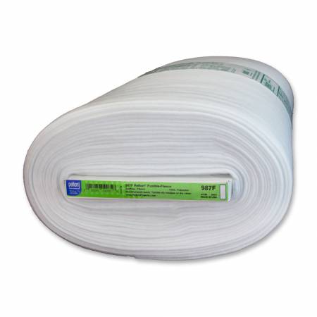 Pellon Fusible Fleece White BY the 1/2 Yard 987F