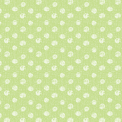 Benartex By The 1/2 Yard Textured Dots Green