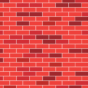 Benartex By The 1/2 Yard Construction Crew Brick Red