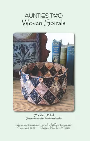 Wooven Spiral Basket Pattern