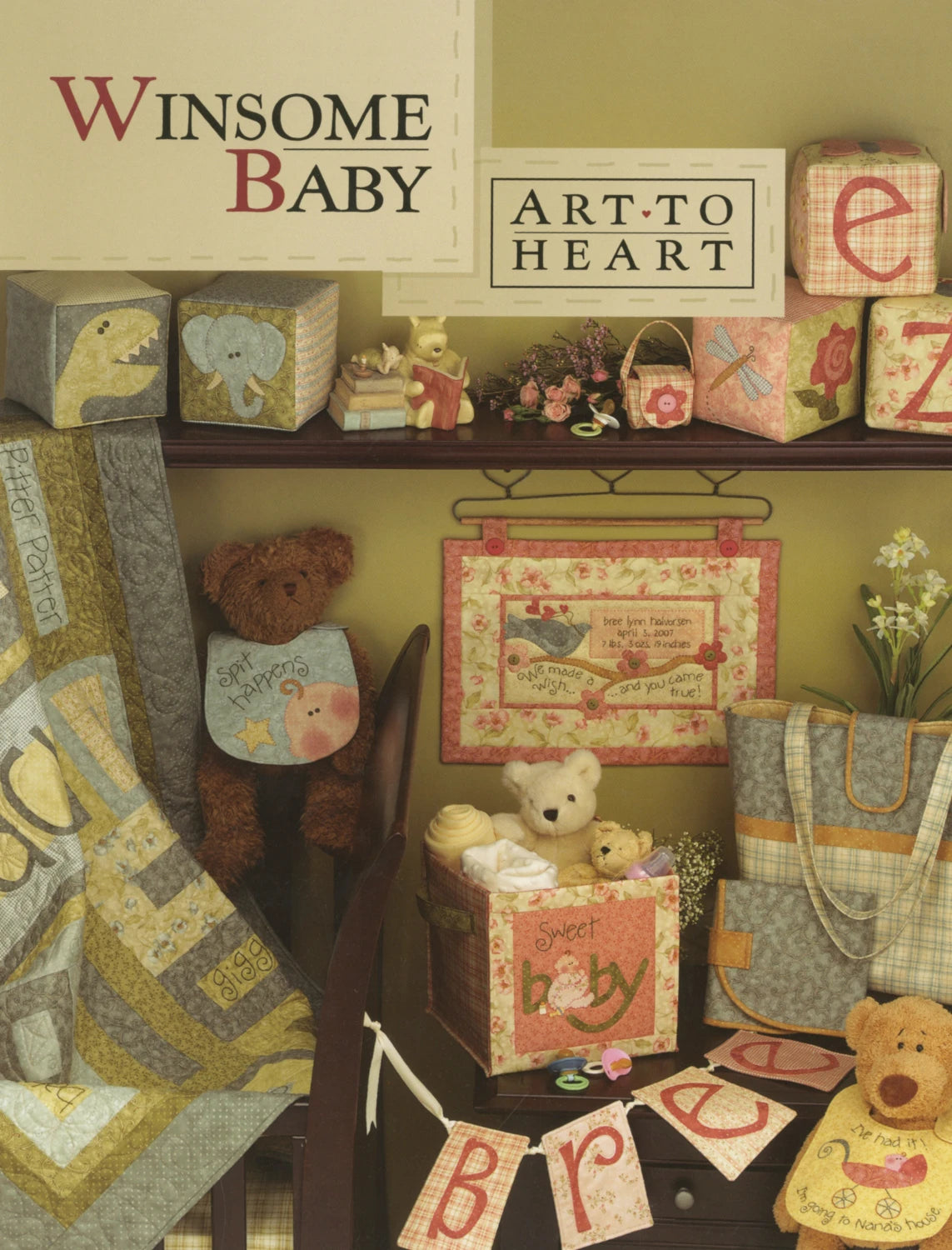 Art To Heart Winsome Baby Quilt Book